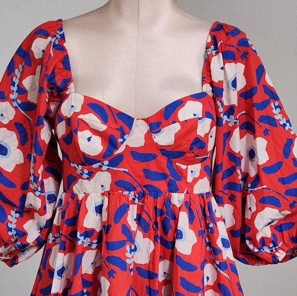 Anthropologie Hutch Floral Print Mini Women's Dress‎ - Picture 5 of 11
